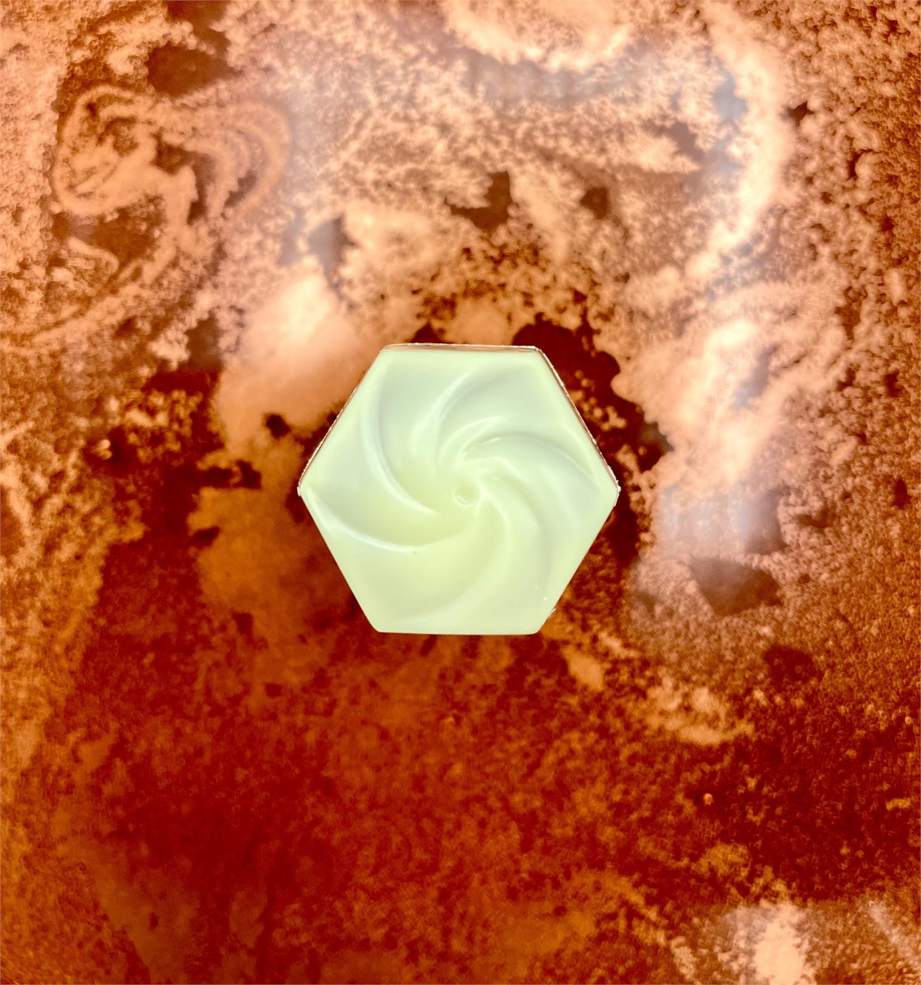 Hazelnoot praliné · wit